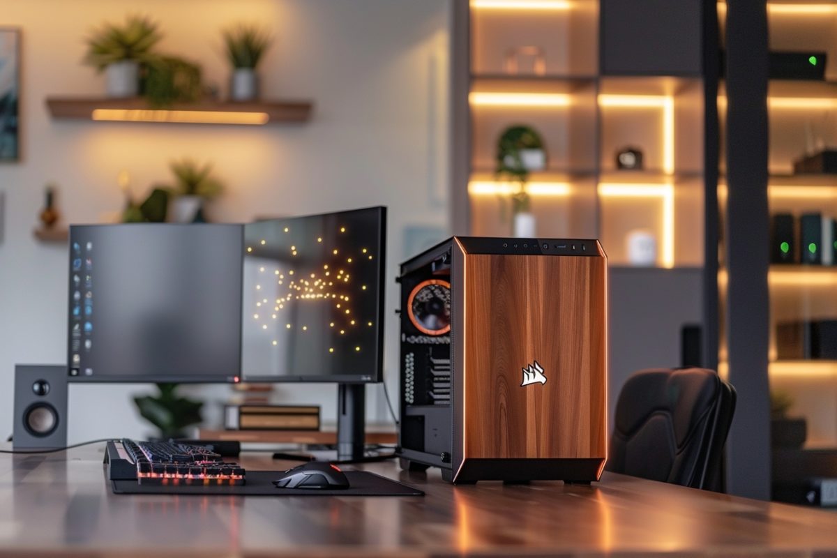 Corsair réinvente le design des PC avec le nouveau One i500 doté d'une élégante façade en bois