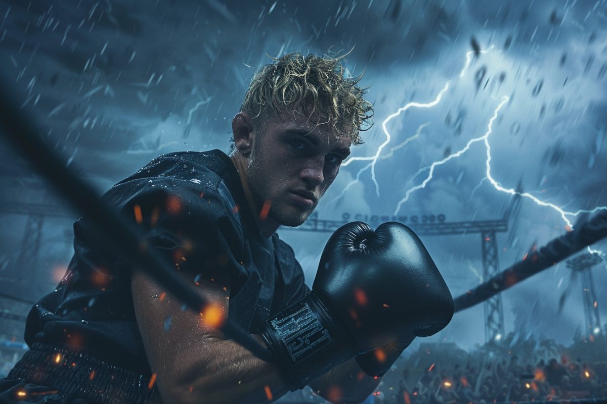 Incident aérien spectaculaire : Jake Paul confronté à la foudre avant son duel avec Mike Tyson