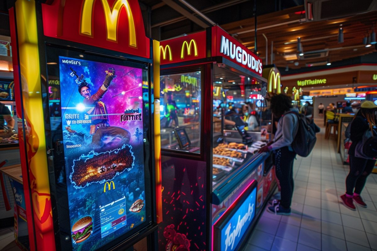 Quand McDonald's rencontre Fortnite : une bataille épique sur un écran de self-service
