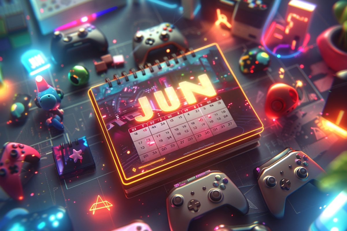 Agenda de juin pour les passionnés de jeux vidéo : ne ratez aucun événement majeur