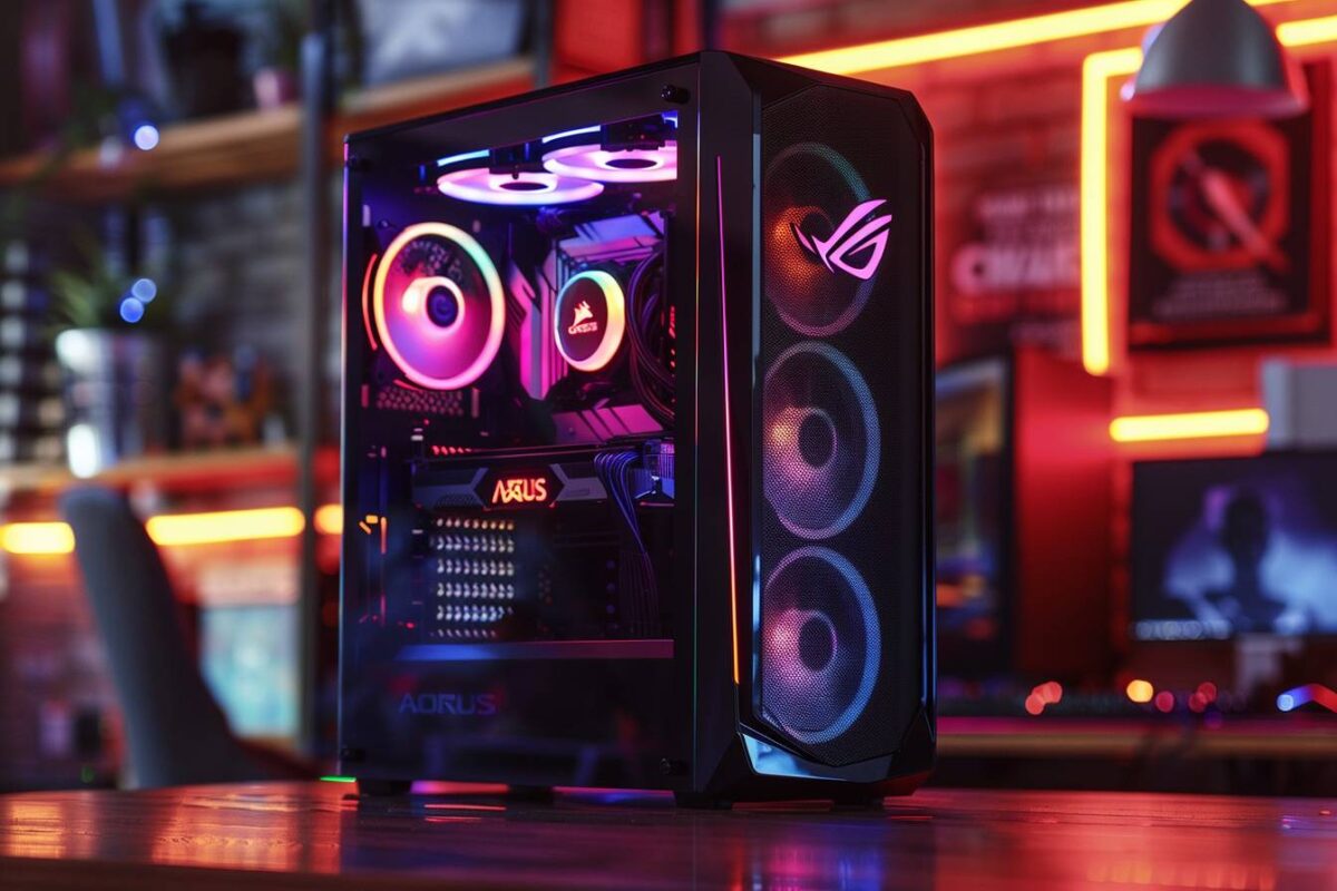 Boîtier Aorus C400 Glass : une révolution compacte pour les amateurs de PC