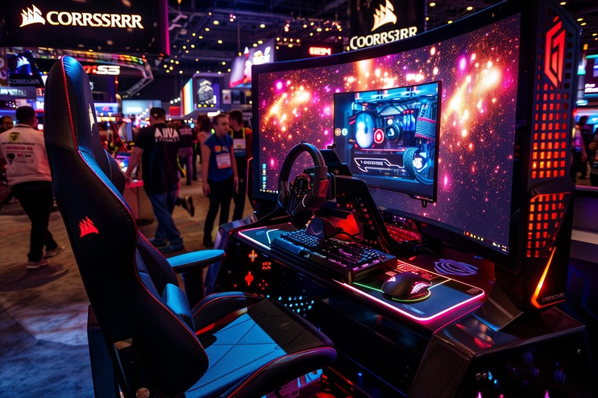 Sim Racing et Corsair : un prototype fascinant révélé à Computex