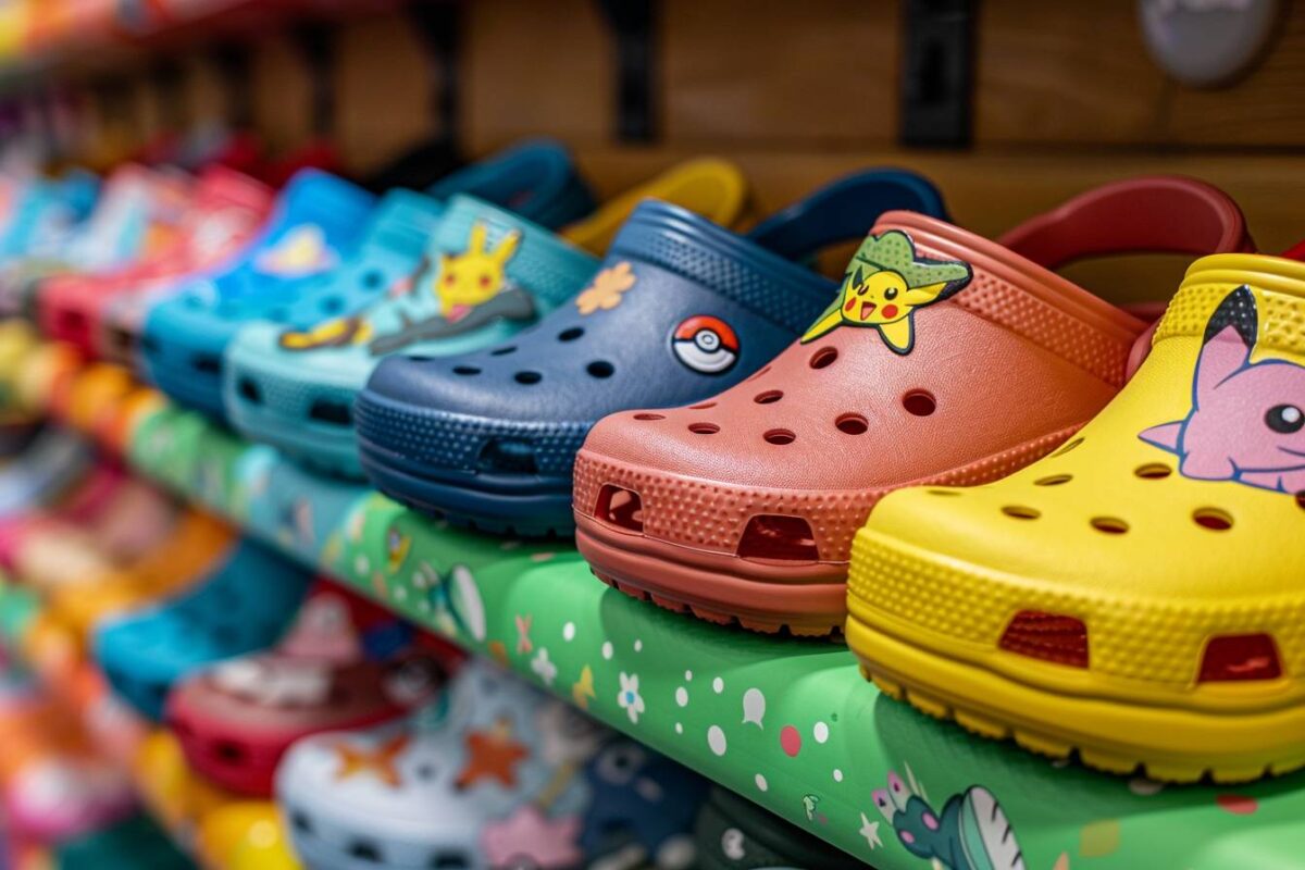 Découvrez les nouveaux modèles de chaussures Crocs Pokémon !
