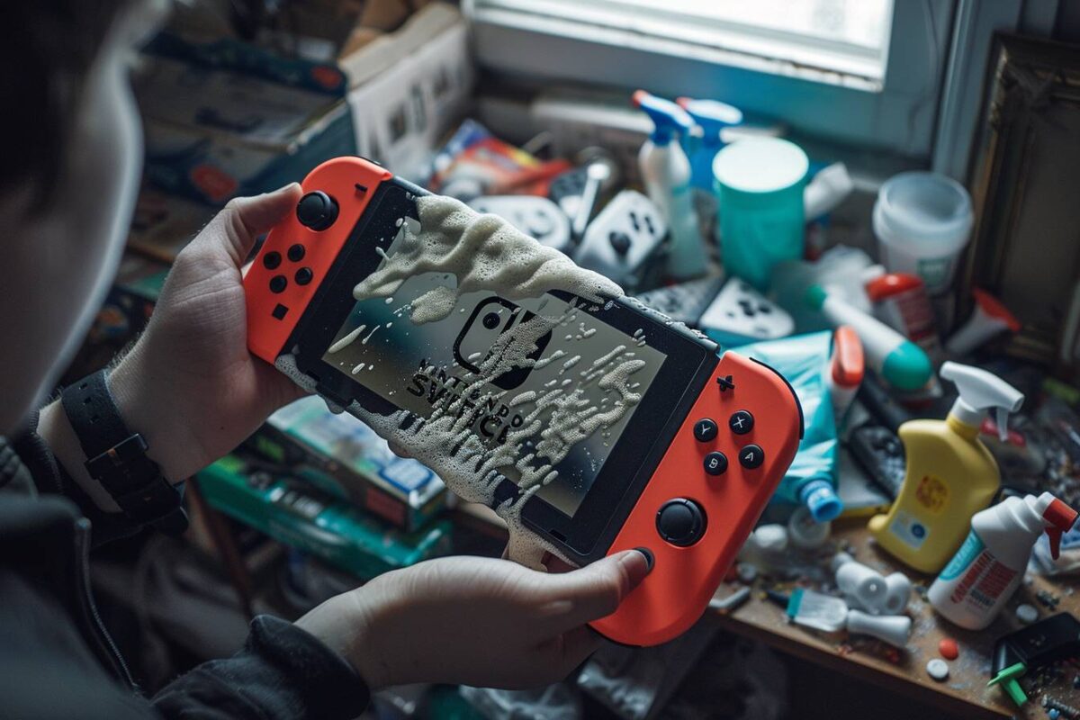 Erreur de nettoyage : quand un joueur gâche sa Switch Zelda avec un mauvais produit