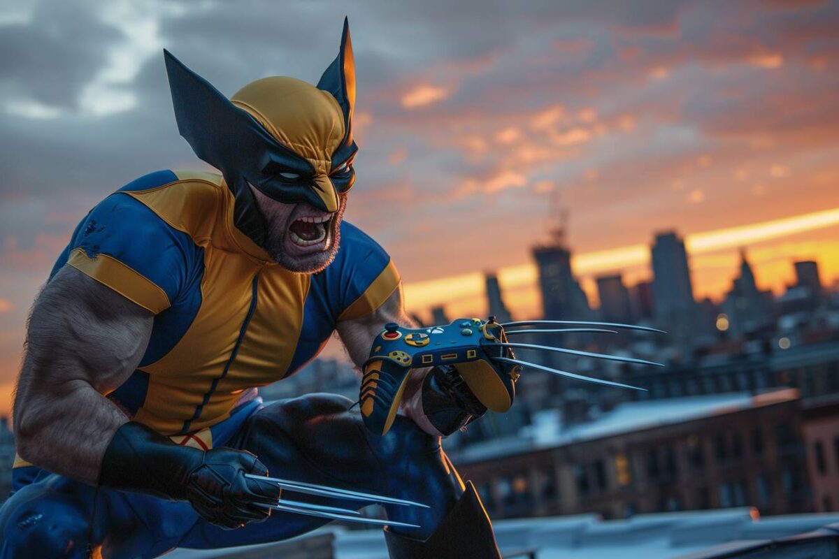 Fans de Marvel, attention : Wolverine défie Deadpool avec une manette Xbox très spéciale