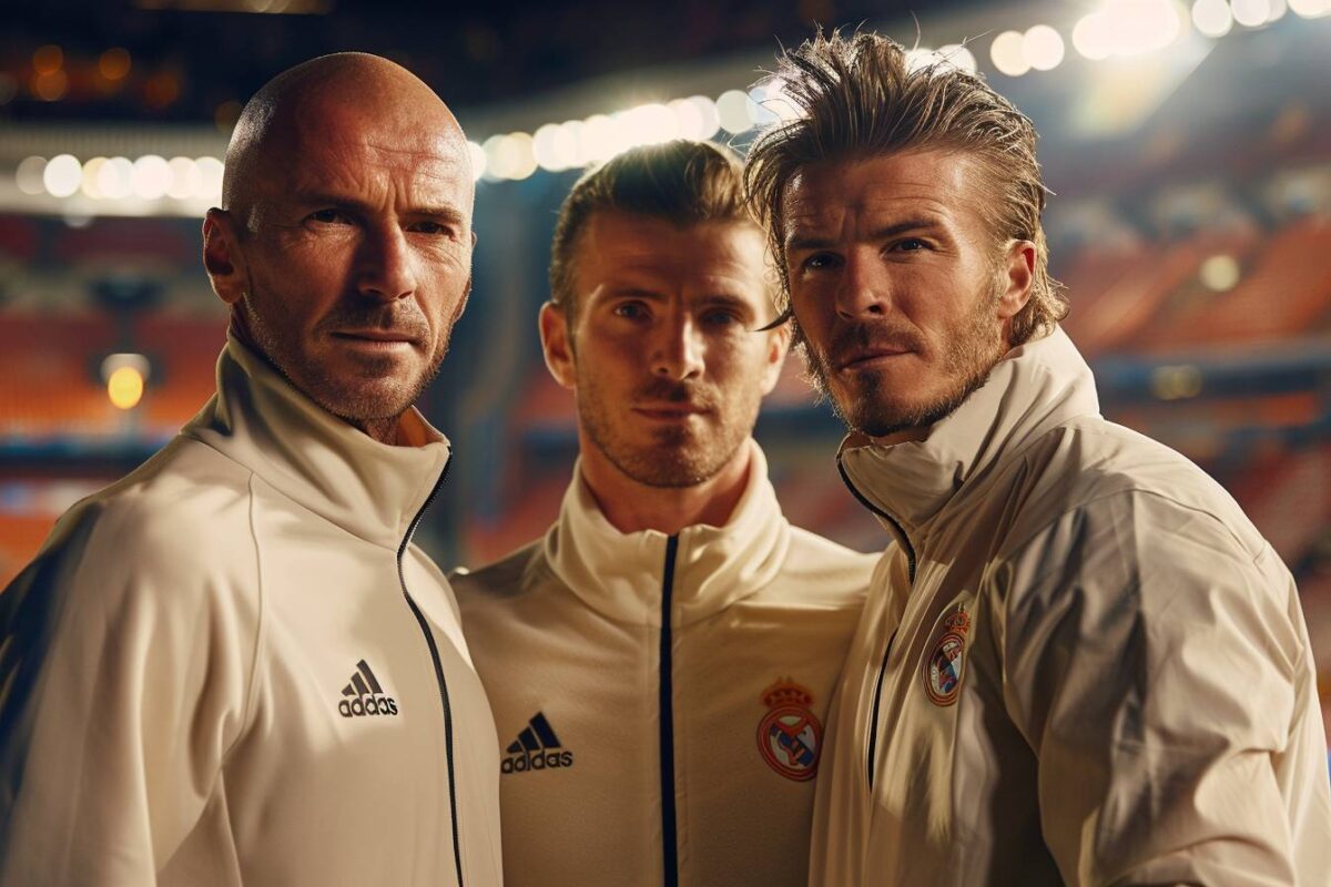 Jeux vidéo et légendes du football : Zidane, Beckham et Bellingham illuminent la couverture de EA Sports FC 25