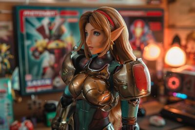 Samus Aran et sa nouvelle figurine : un must-have pour les fans de Metroid