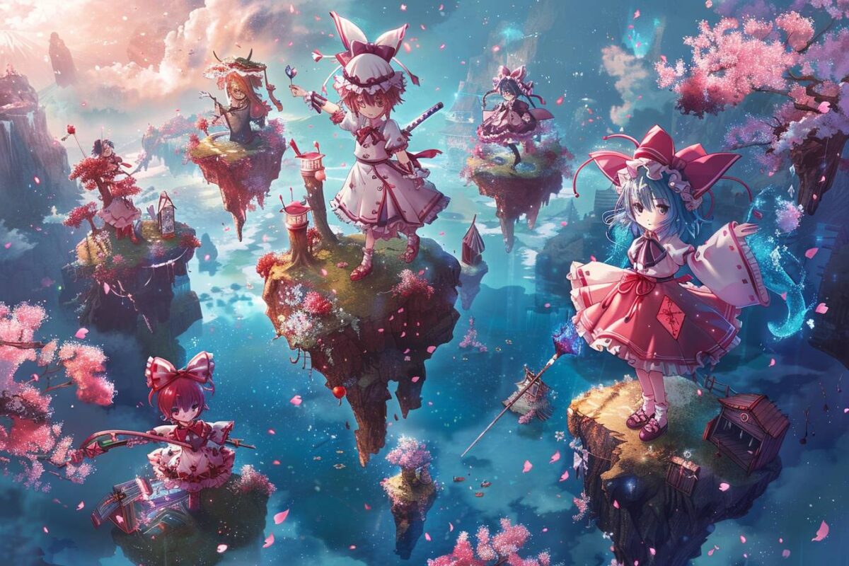 waifus et mystères : touhou spell carnival débarque bientôt sur PlayStation et Switch