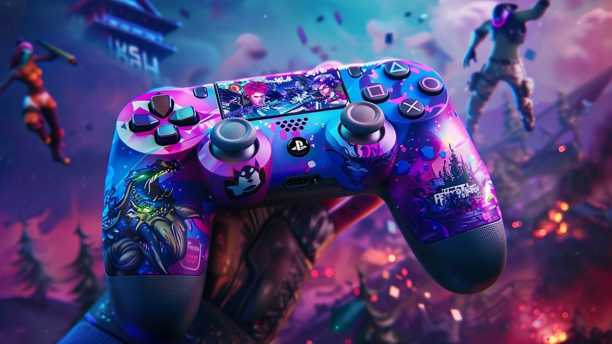 Manette PlayStation pour Fortnite : une édition limitée qui va vous faire vibrer !