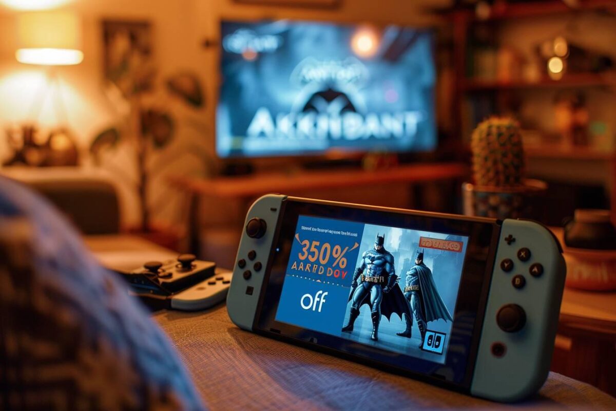 Offre spéciale sur Nintendo Switch : la trilogie Batman Arkham à moitié prix !