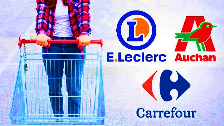 Adieu aux caddies traditionnels : découvrez comment Leclerc, Auchan et Carrefour réinventent vos courses